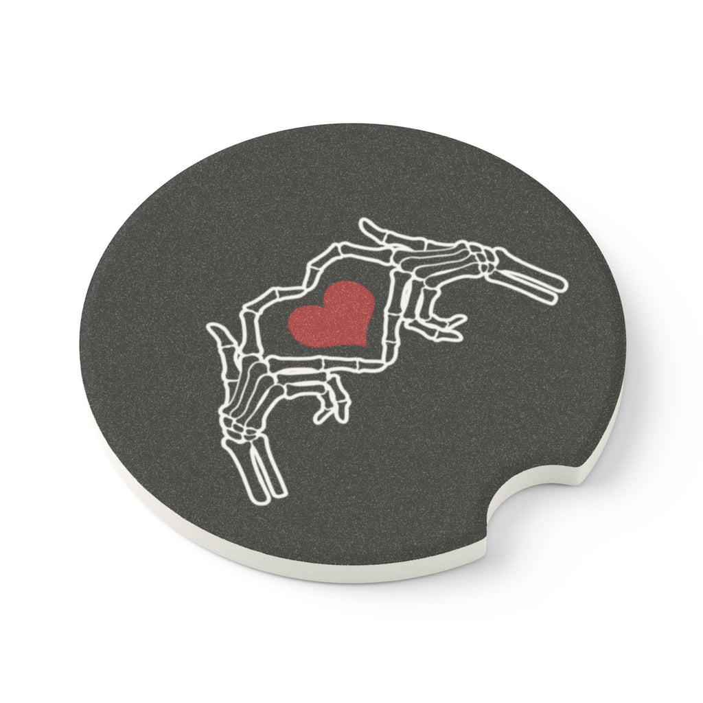 Hand Heart Car Coaster