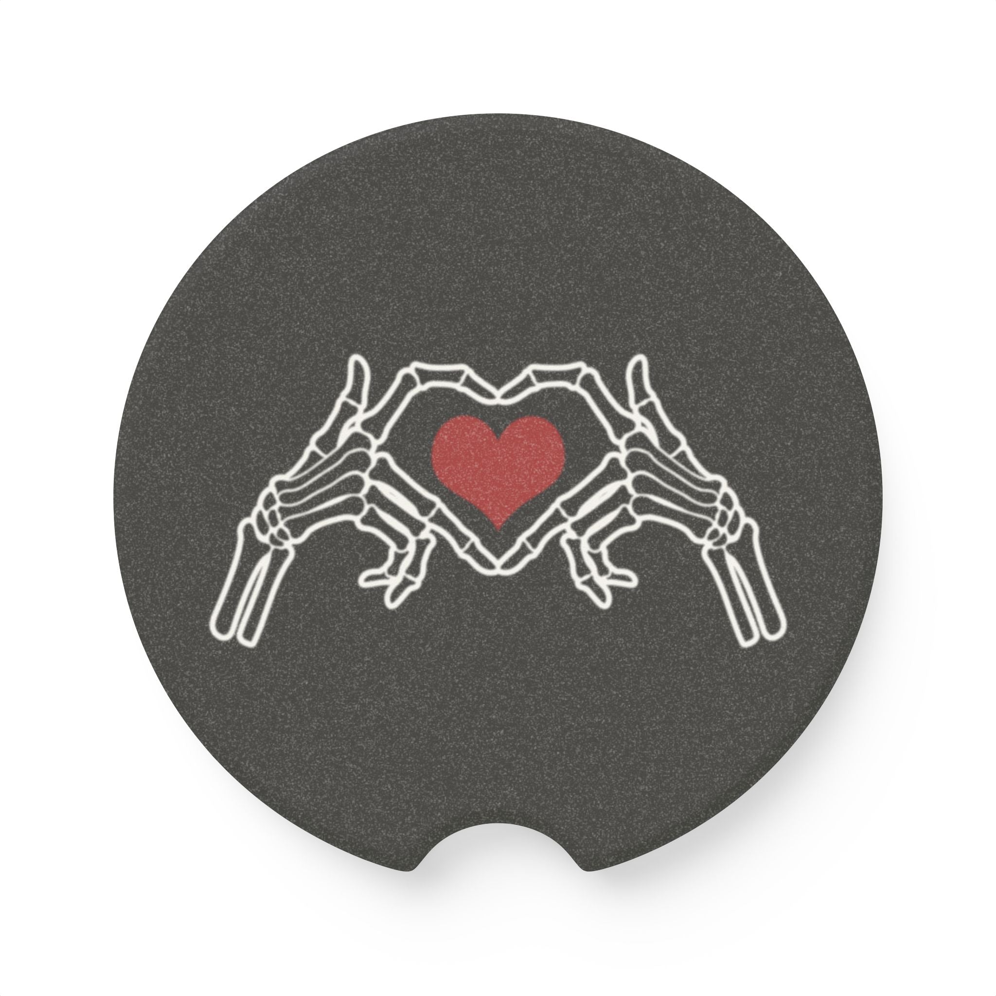 Hand Heart Car Coaster