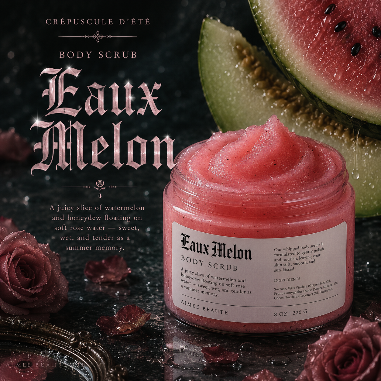 Eaux Melon Body Scrub