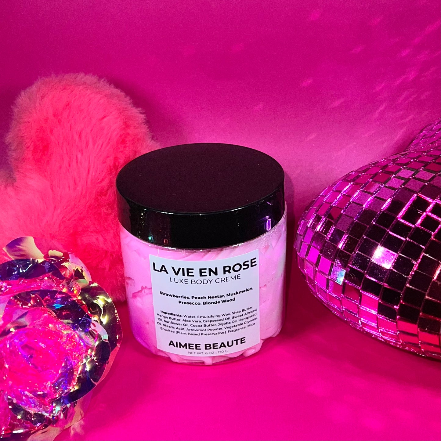 La vie en Rose Body Crème